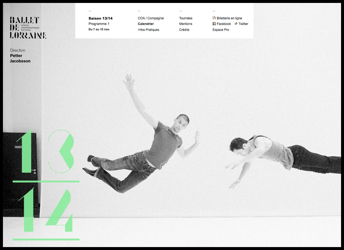 CCN Ballet de Lorraine - Website - Les Graphiquants